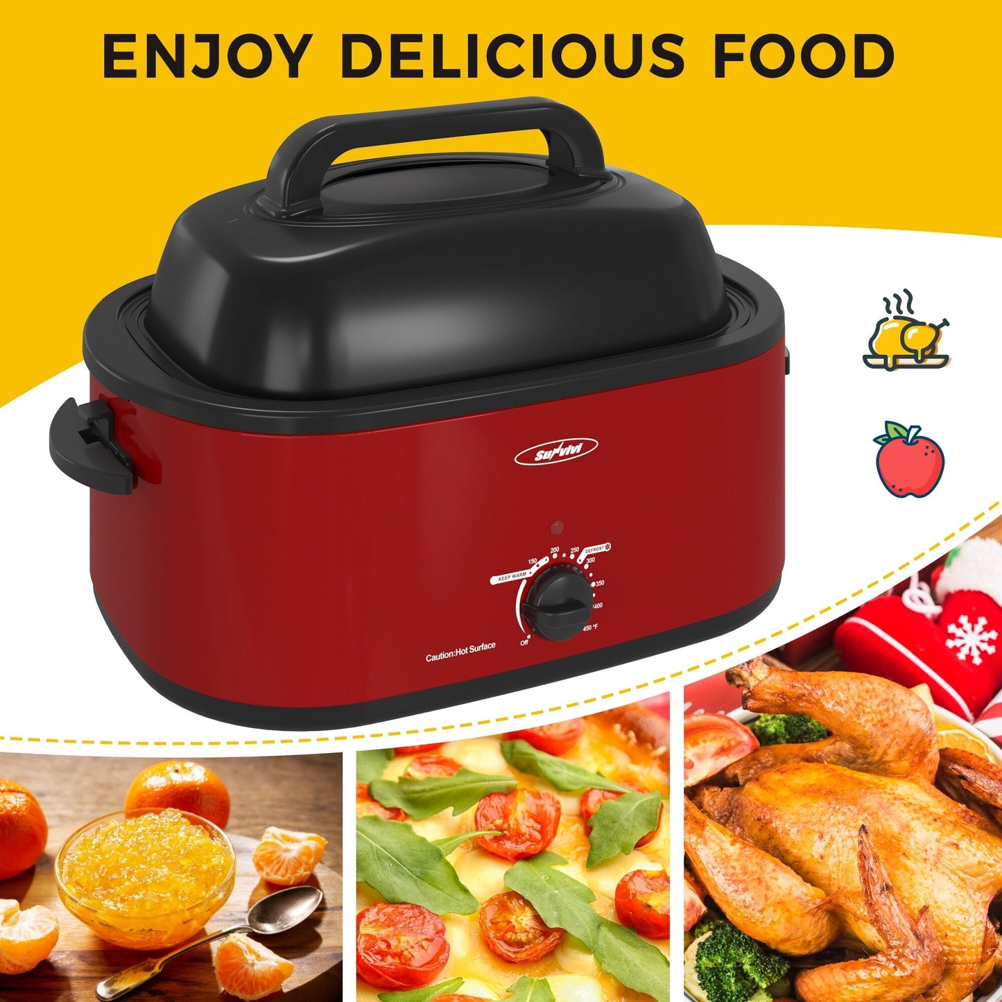 Four à rôtir Royalcraft avec plateau amovible