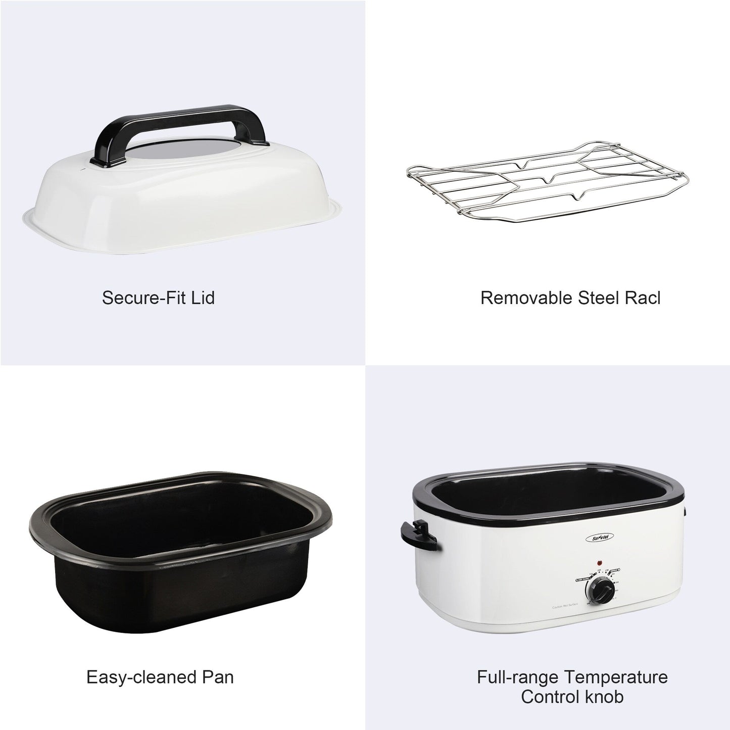 Four à rôtir Royalcraft avec plateau amovible