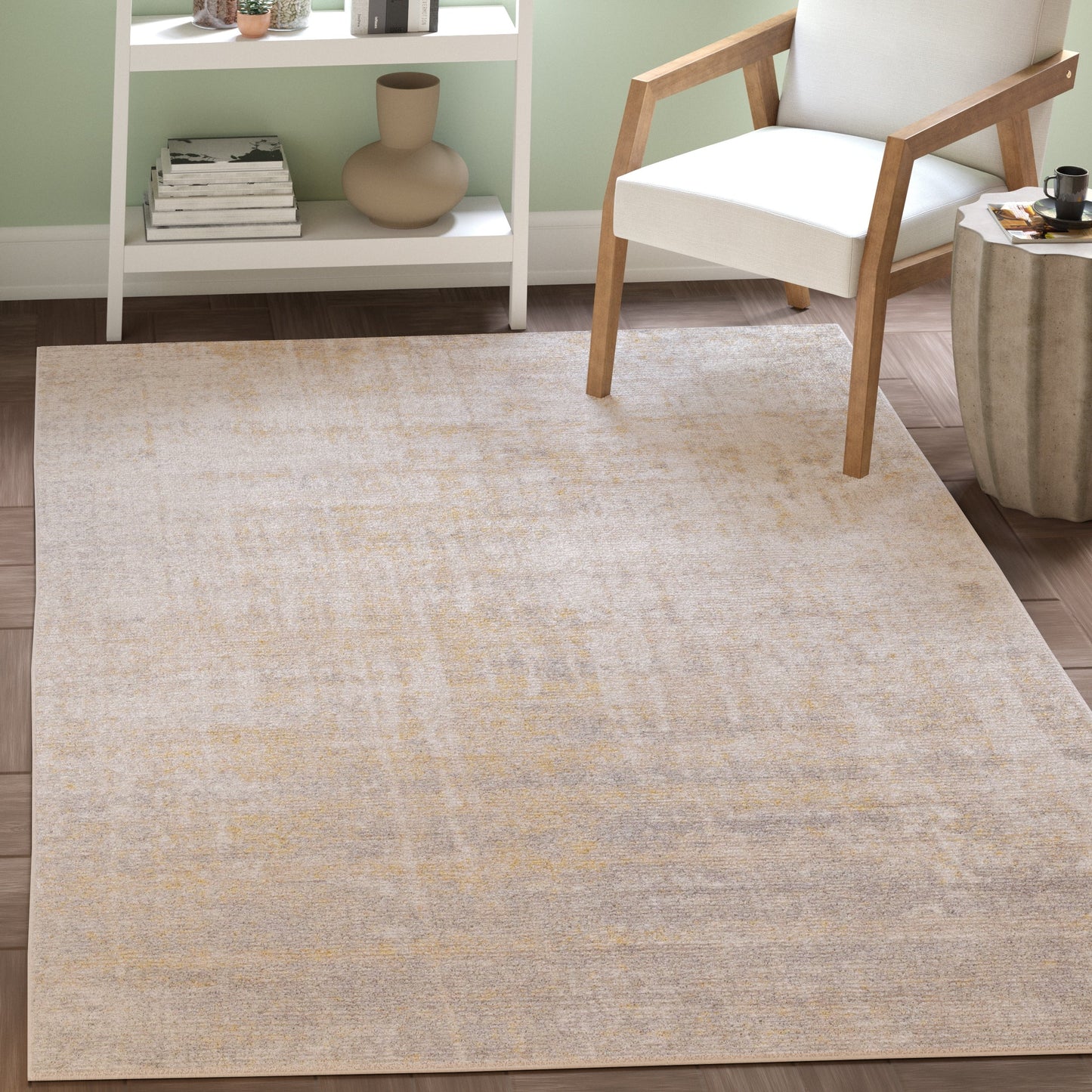 Tapis Adirondack Guillerma moderne abstrait vieilli SAFAVIEH
