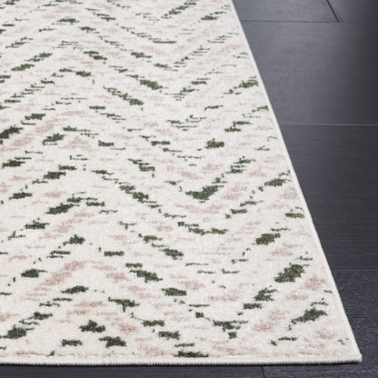 Tapis Adirondack Hildegard Chevron vieilli SAFAVIEH