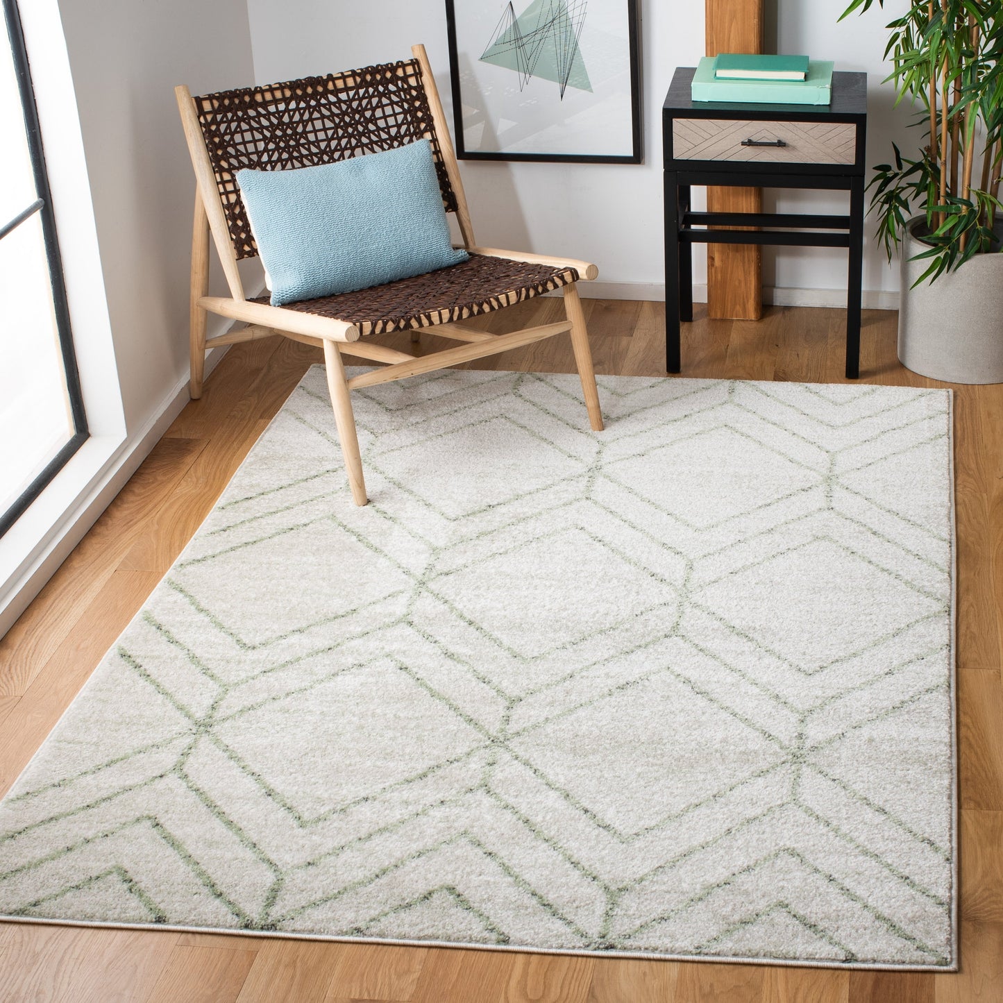 Tapis géométrique moderne SAFAVIEH Adirondack Juvelina
