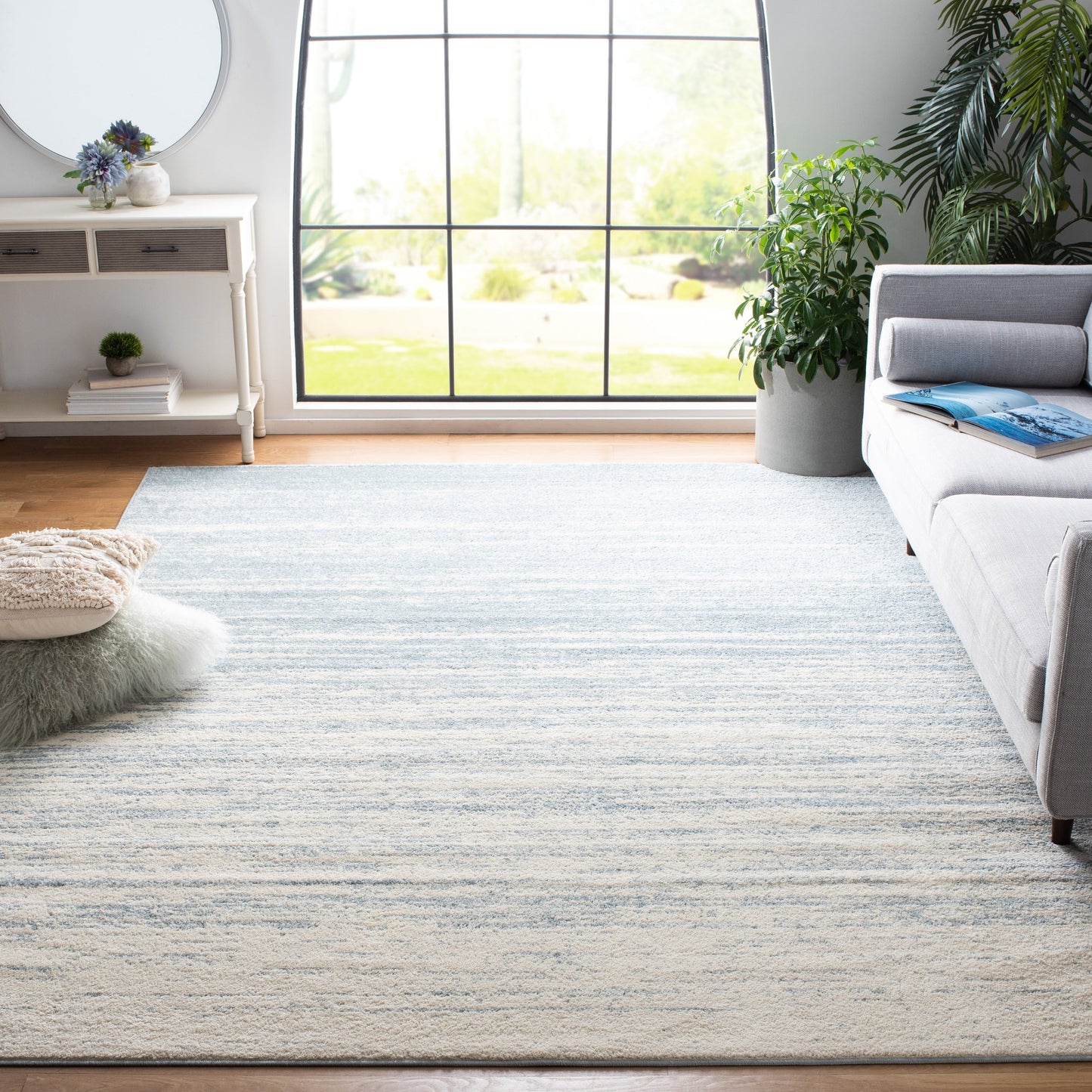 Tapis Adirondack SAFAVIEH Mieko moderne ombré effet vieilli