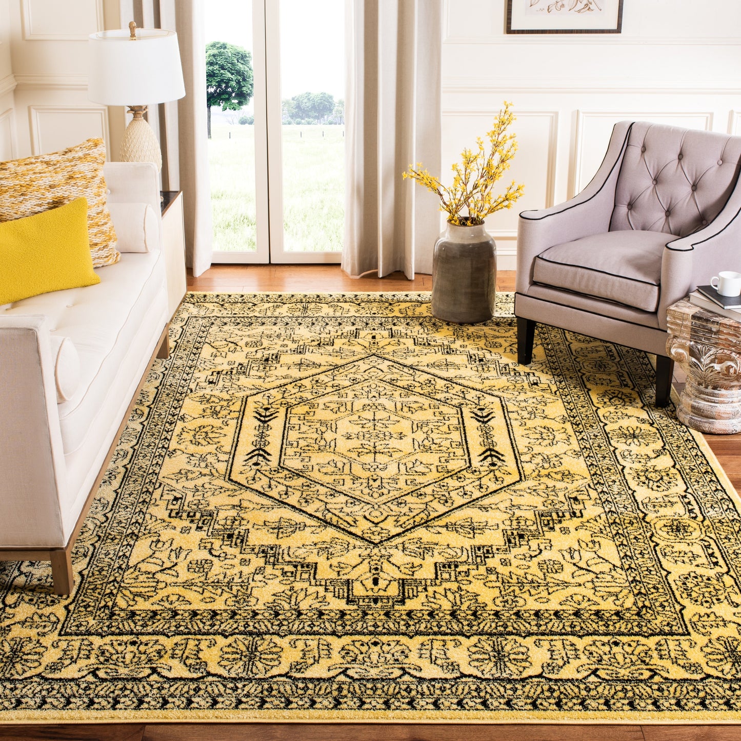 Tapis SAFAVIEH Adirondack Sian rustique à médaillon oriental