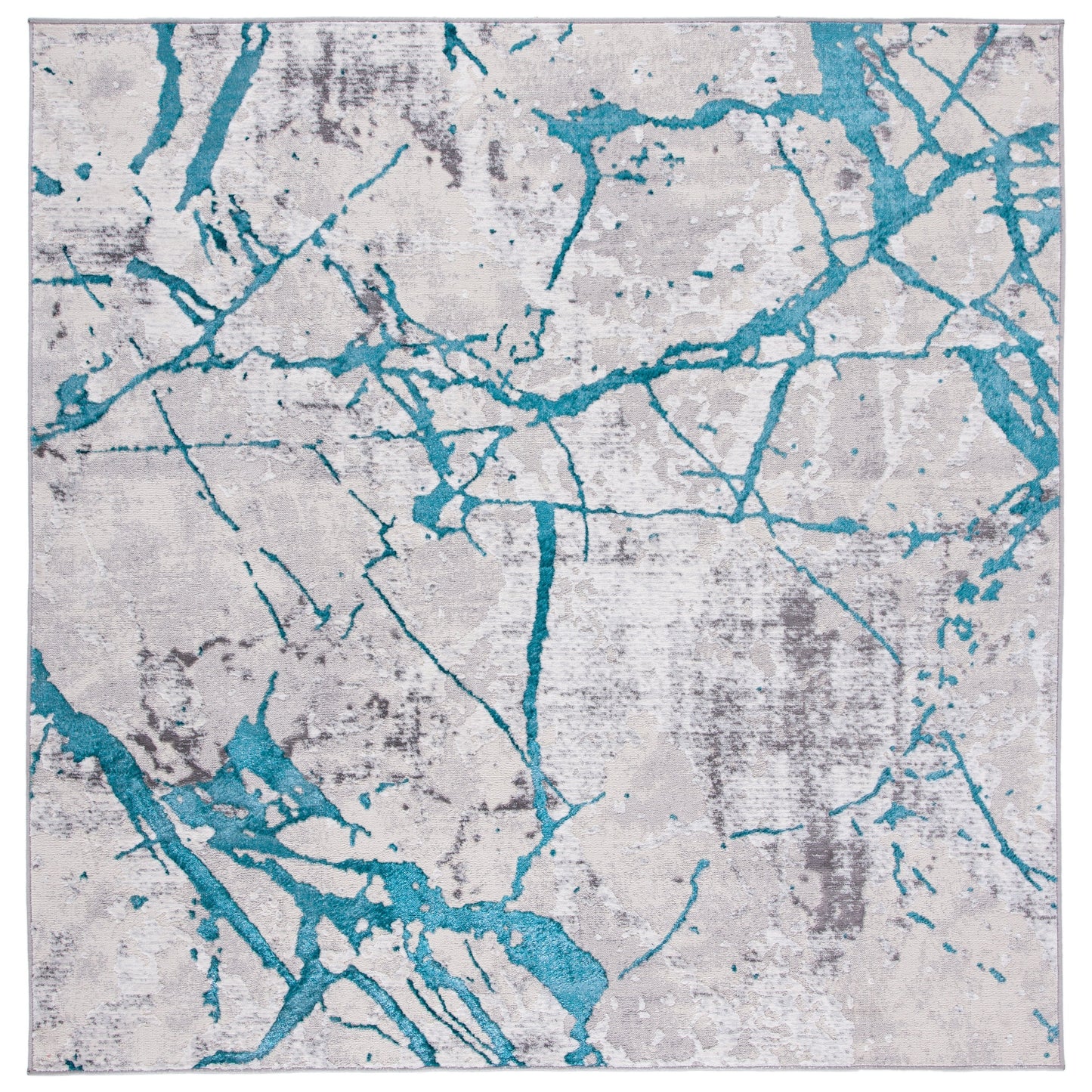 Tapis SAFAVIEH Amelia Alli moderne abstrait à l'aspect vieilli