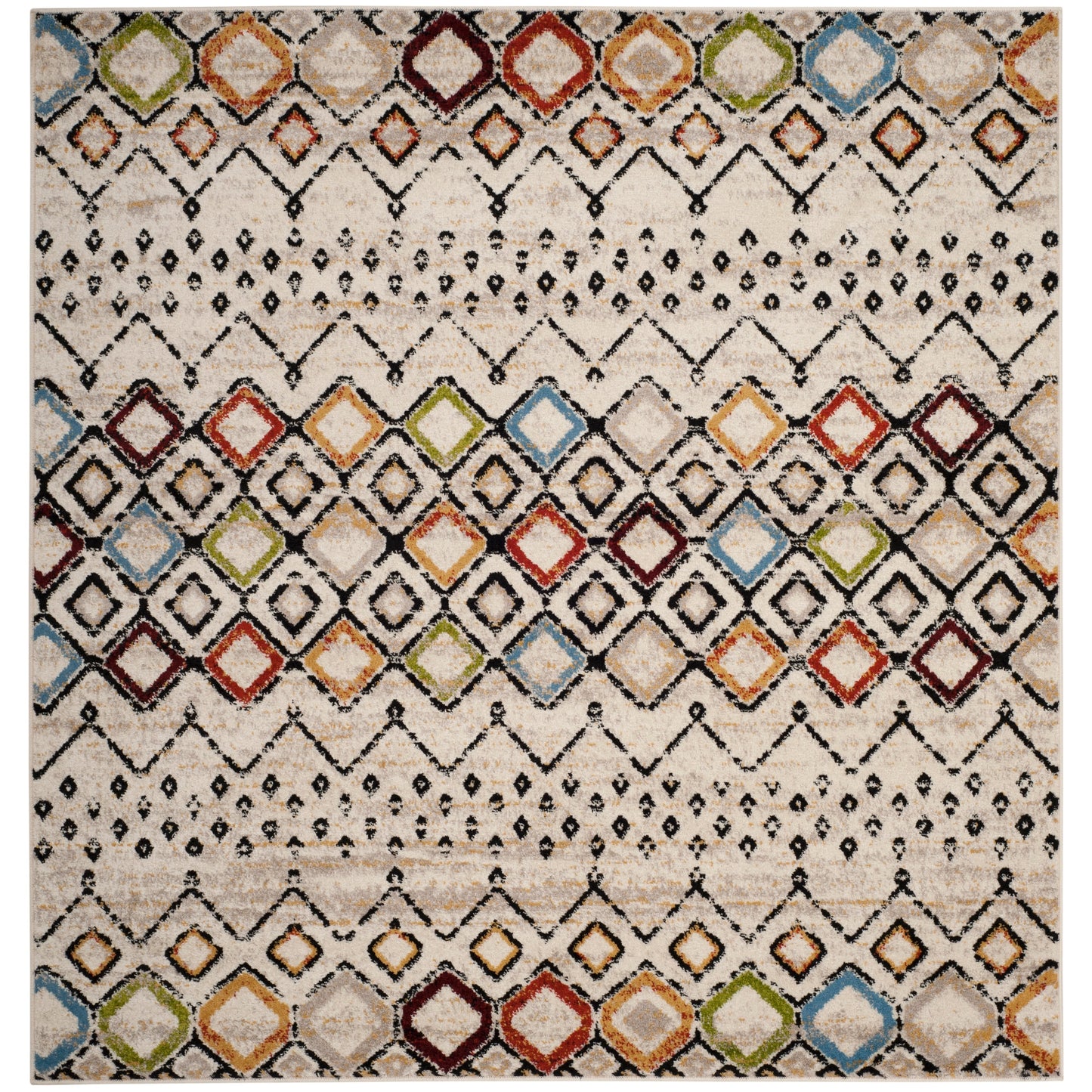 SAFAVIEH Tapis Boho Marocain Amsterdam Iskra