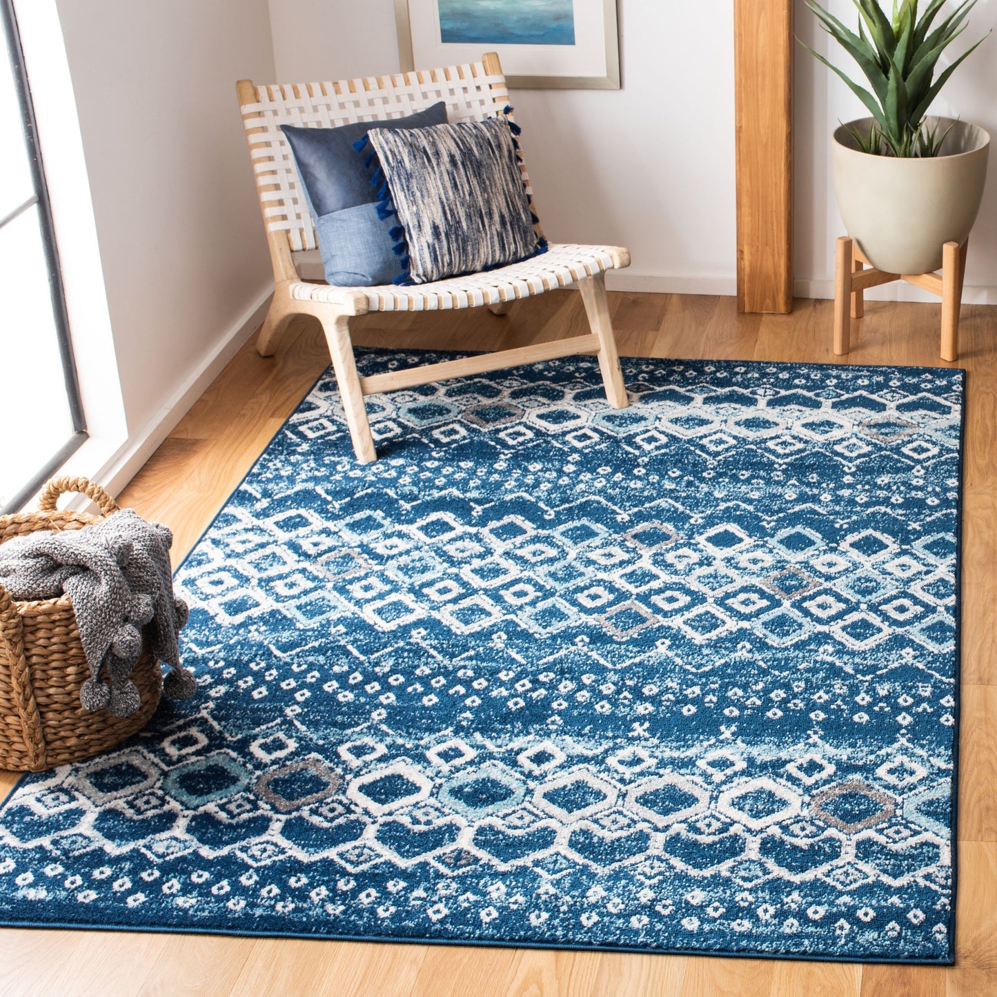 SAFAVIEH Tapis Boho Marocain Amsterdam Iskra