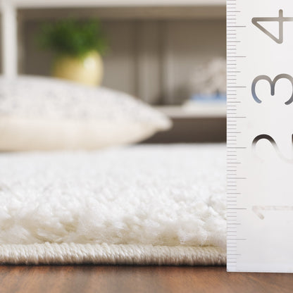 Tapis SAFAVIEH Arizona Shag Ghinwa de 1,2 pouce d'épaisseur