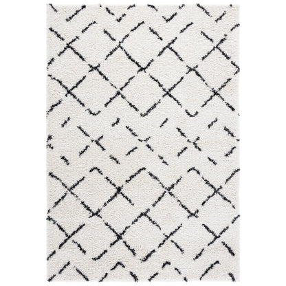 Tapis SAFAVIEH Arizona Shag Ghinwa de 1,2 pouce d'épaisseur