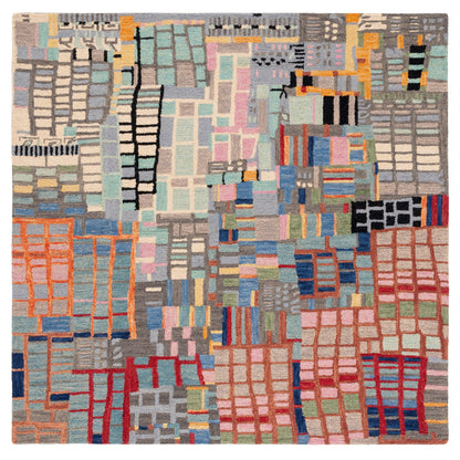 Tapis en laine abstrait bohème SAFAVIEH Aspen Anemone