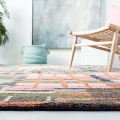 Tapis en laine abstrait bohème SAFAVIEH Aspen Anemone