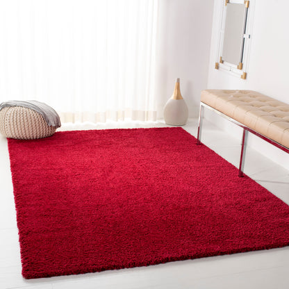 Tapis SAFAVIEH August Wilhelma Shag uni de 3 cm d'épaisseur