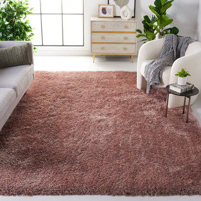 Tapis Shaggy de luxe SAFAVIEH Bahija Rudina de 7,6 cm d'épaisseur