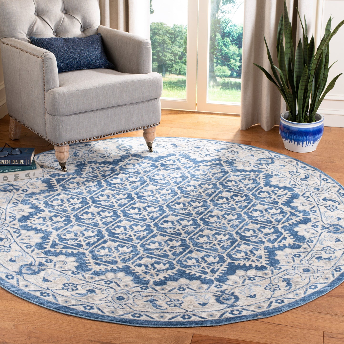 Tapis treillis oriental damassé SAFAVIEH Brentwood Paunica