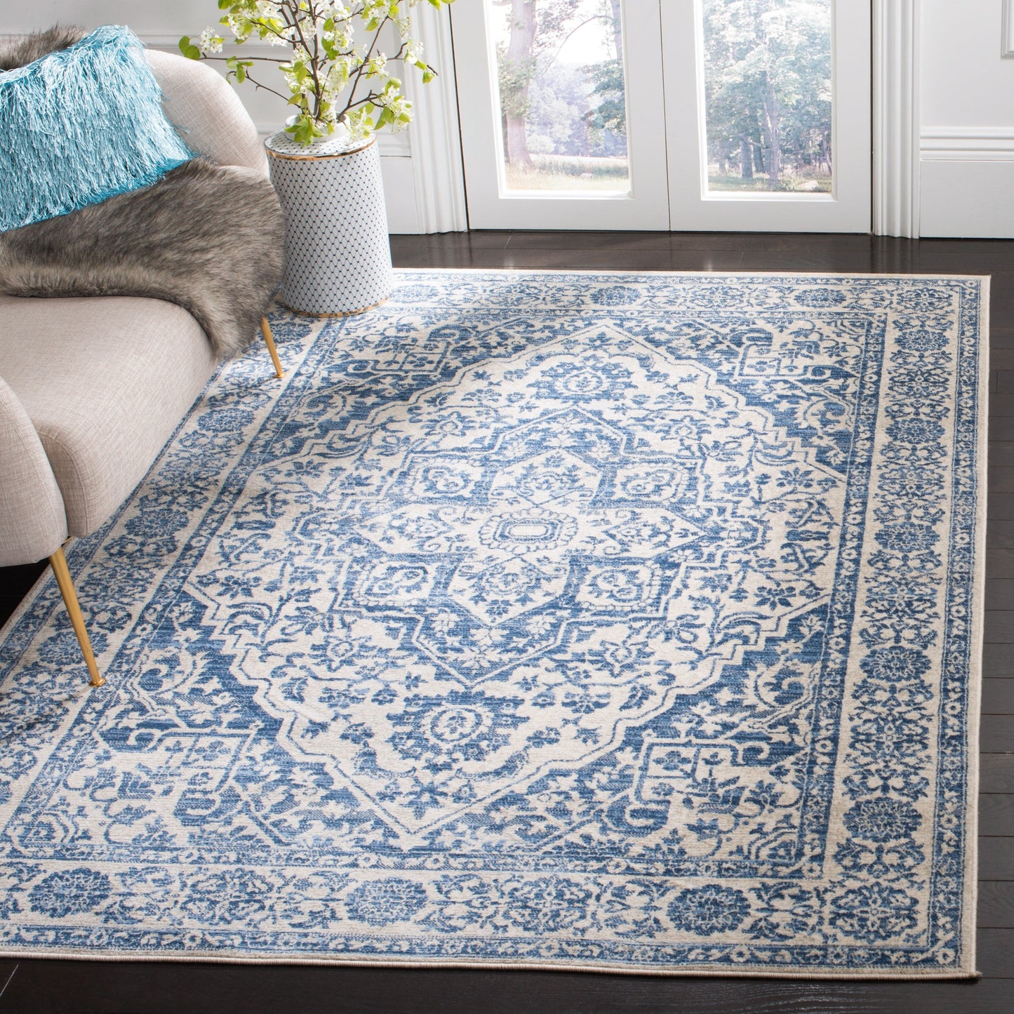 Tapis médaillon oriental SAFAVIEH Brentwood 脼ordis