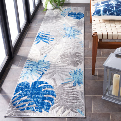 Tapis de patio imperméable à motif floral pour intérieur/extérieur SAFAVIEH Cabana Arik