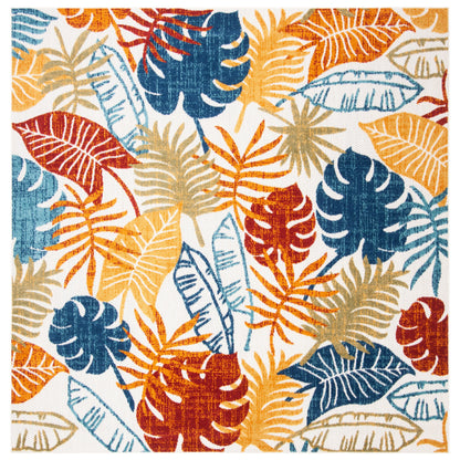 Tapis de patio imperméable à motif floral pour intérieur/extérieur SAFAVIEH Cabana Arik