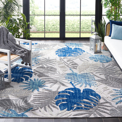 Tapis de patio imperméable à motif floral pour intérieur/extérieur SAFAVIEH Cabana Arik