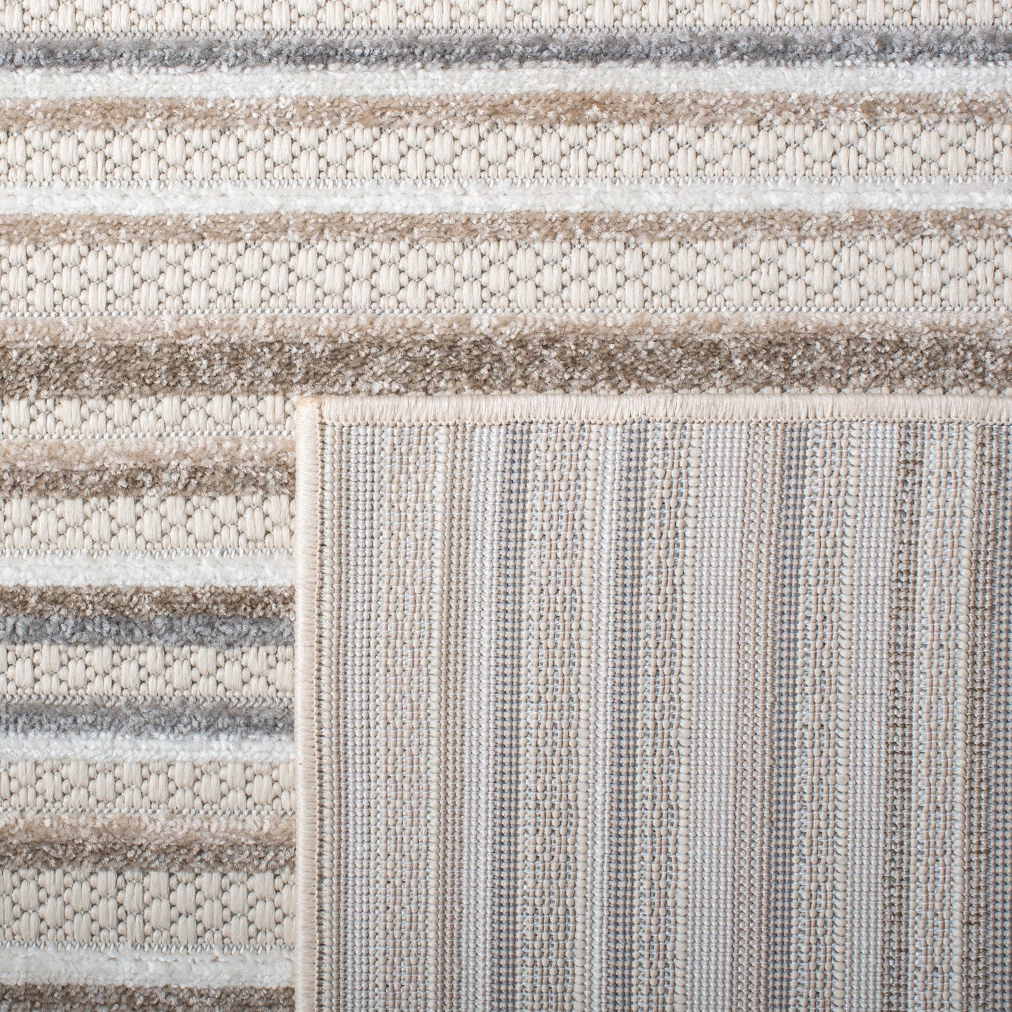 Tapis de patio imperméable à rayures pour intérieur/extérieur SAFAVIEH Cabana Gafia