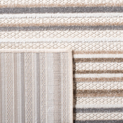 Tapis de patio imperméable à rayures pour intérieur/extérieur SAFAVIEH Cabana Gafia
