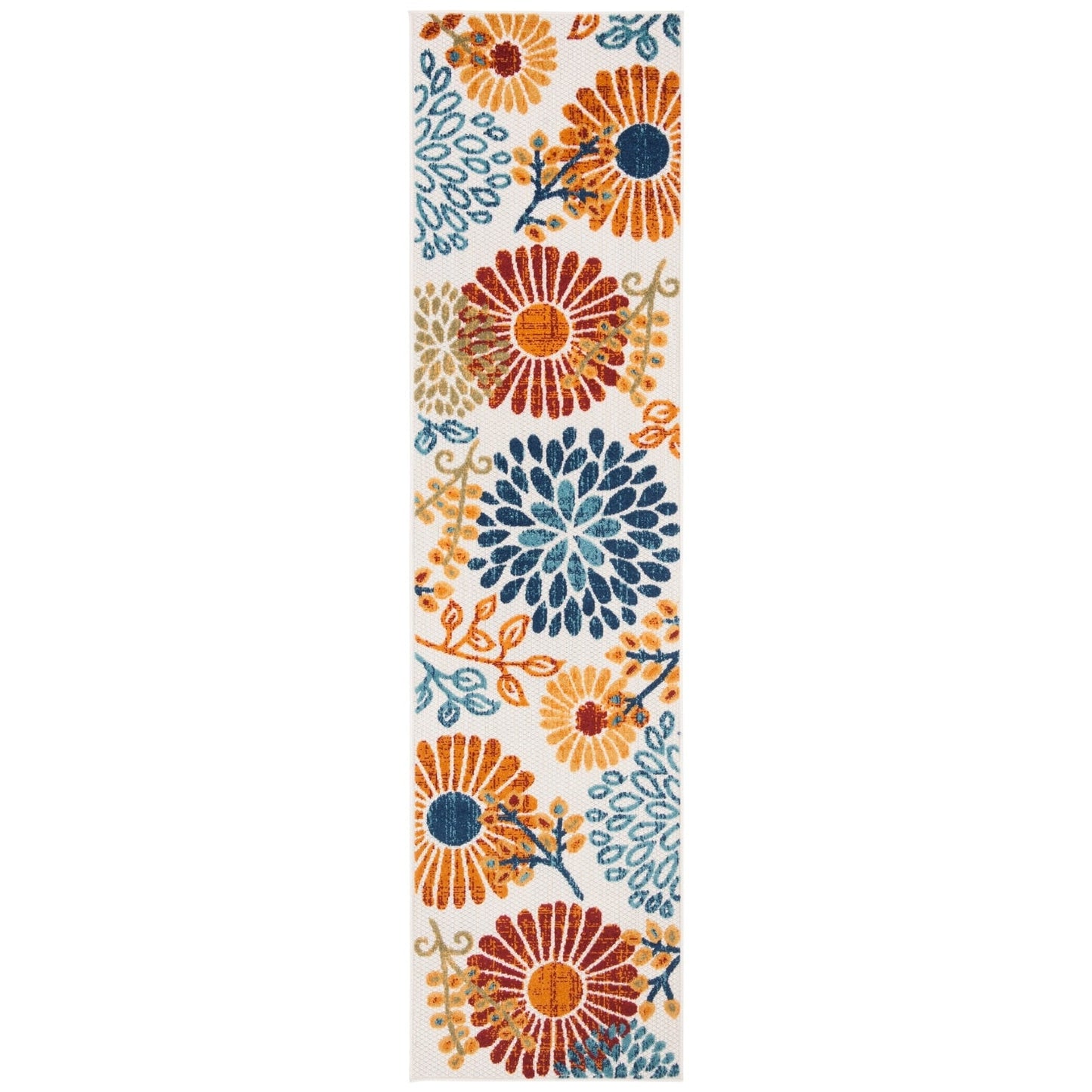 SAFAVIEH Tapis floral de patio imperméable intérieur/extérieur Cabana Hillechien