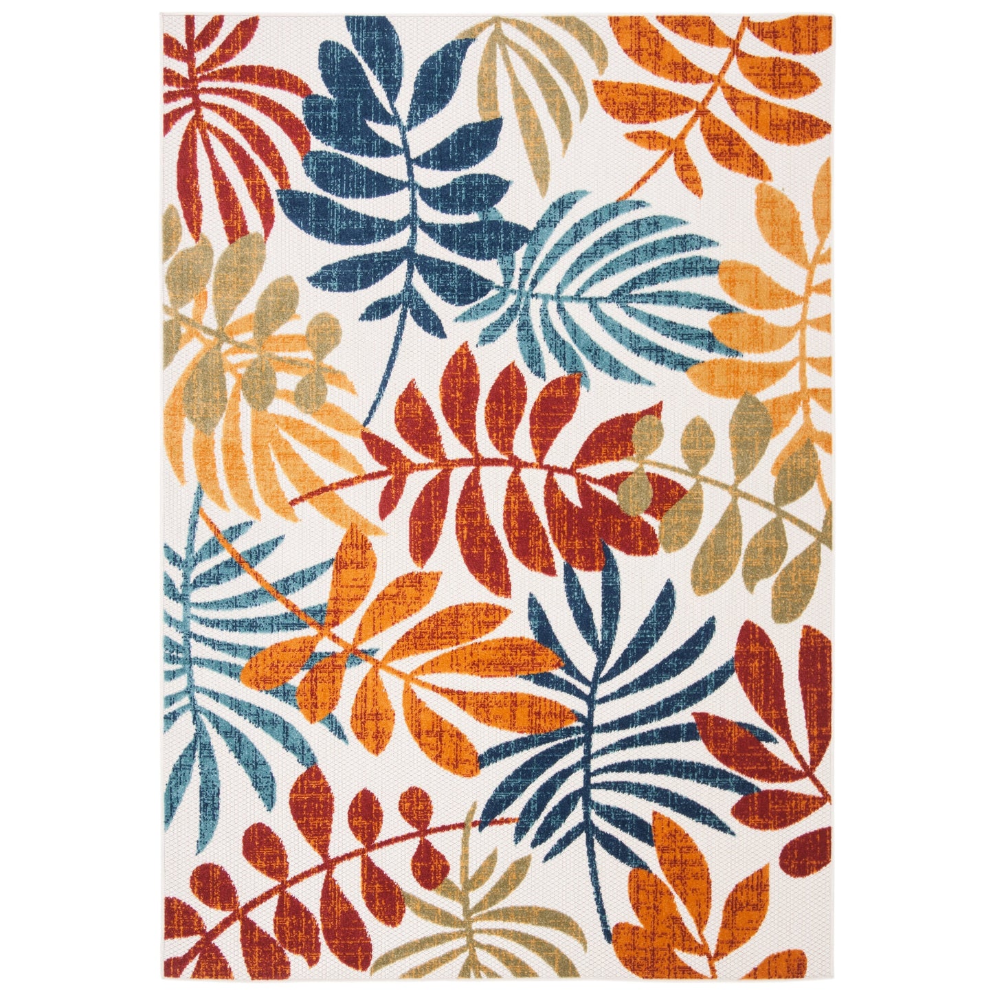Tapis de patio imperméable à motif floral pour intérieur/extérieur SAFAVIEH Cabana Neera