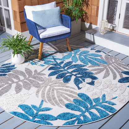 Tapis de patio imperméable à motif floral pour intérieur/extérieur SAFAVIEH Cabana Neera