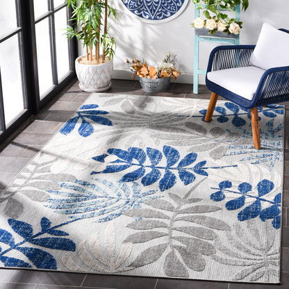 Tapis de patio imperméable à motif floral pour intérieur/extérieur SAFAVIEH Cabana Neera