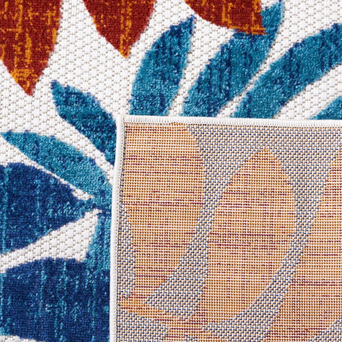 Tapis de patio imperméable à motif floral pour intérieur/extérieur SAFAVIEH Cabana Neera