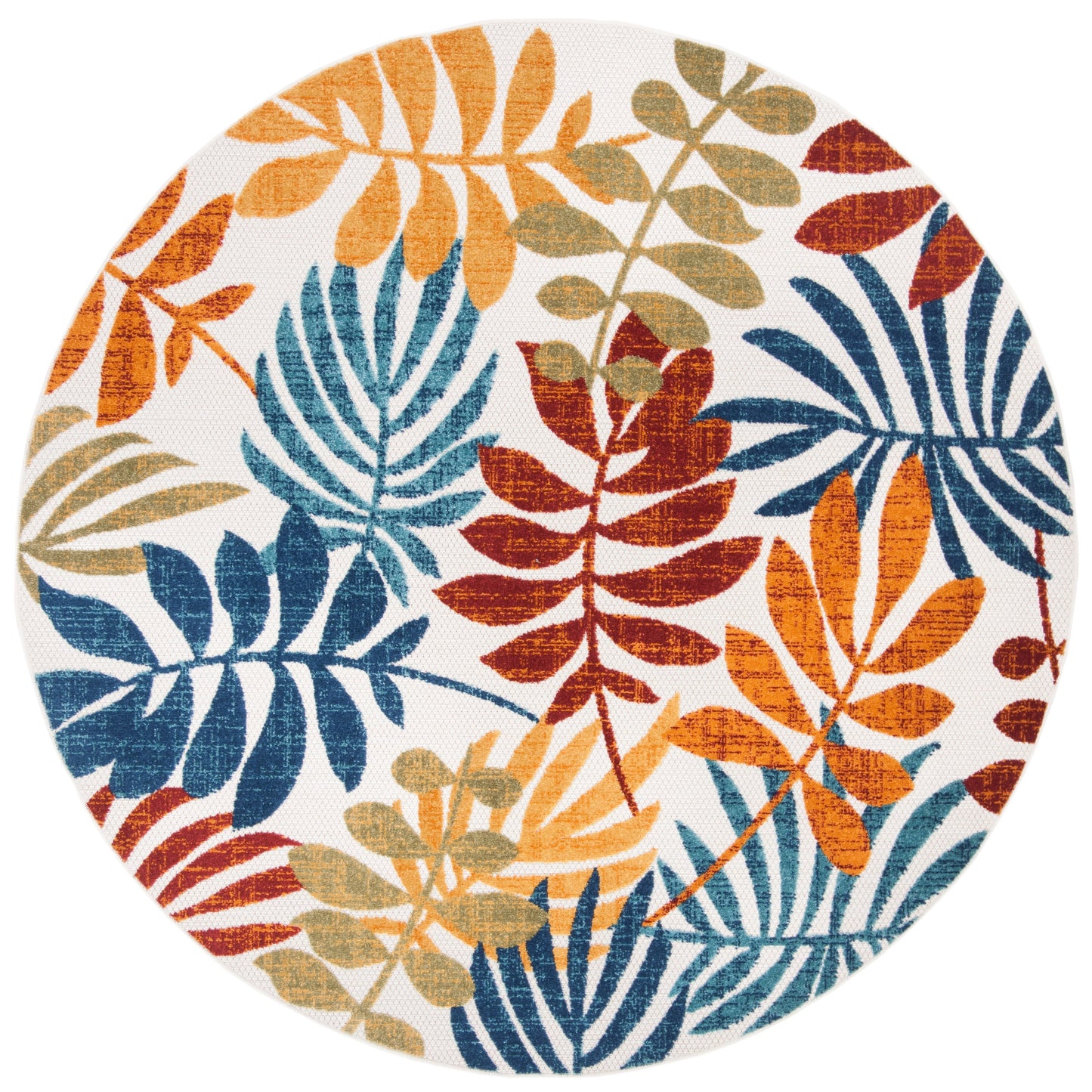 Tapis de patio imperméable à motif floral pour intérieur/extérieur SAFAVIEH Cabana Neera