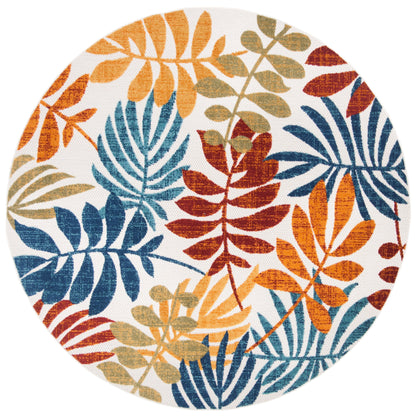 Tapis de patio imperméable à motif floral pour intérieur/extérieur SAFAVIEH Cabana Neera