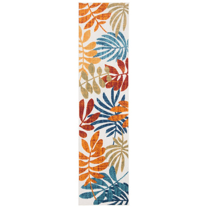Tapis de patio imperméable à motif floral pour intérieur/extérieur SAFAVIEH Cabana Neera