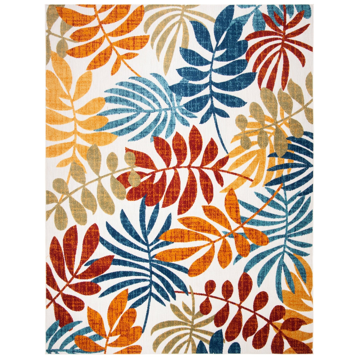 Tapis de patio imperméable à motif floral pour intérieur/extérieur SAFAVIEH Cabana Neera