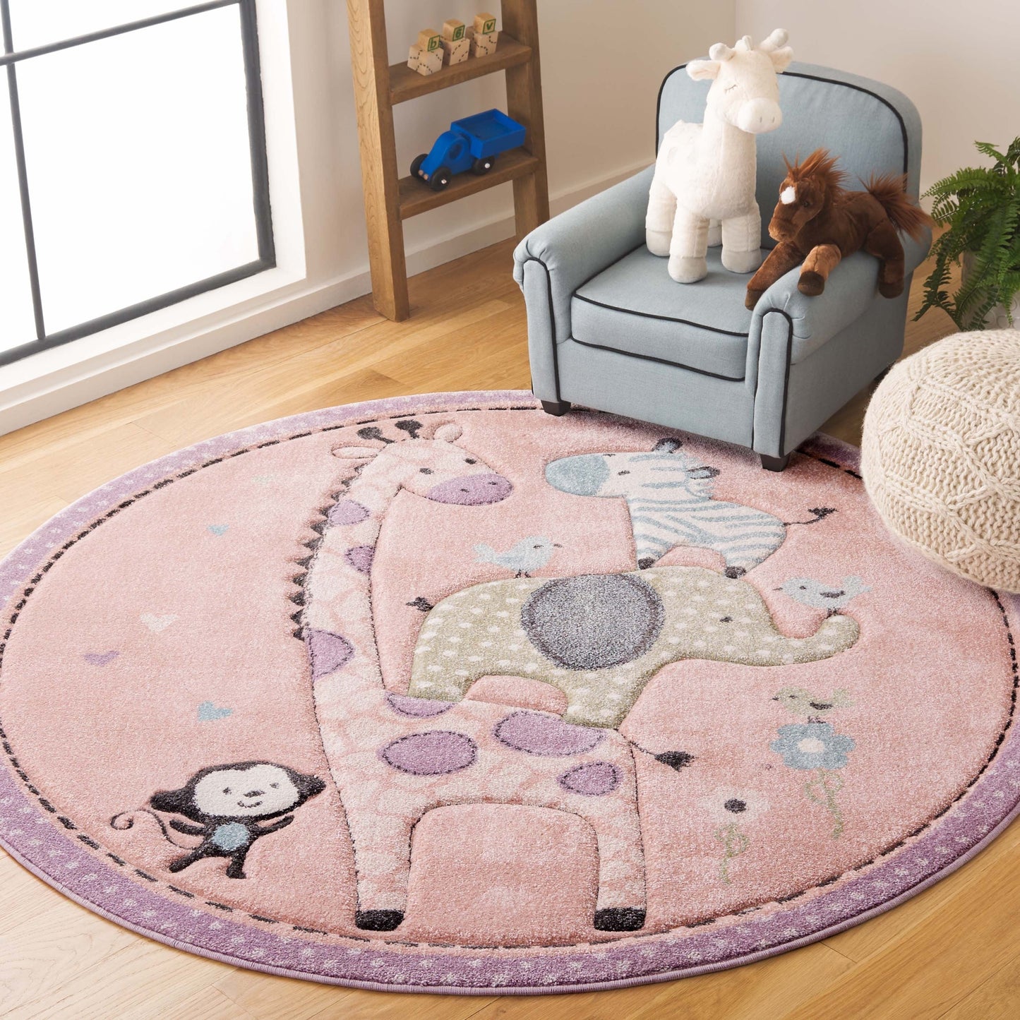 Tapis animalier SAFAVIEH Carousel Kids Miharu