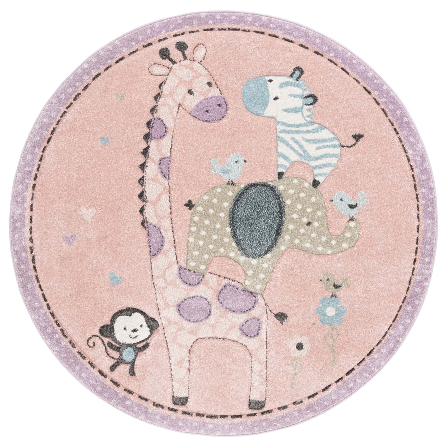 Tapis animalier SAFAVIEH Carousel Kids Miharu