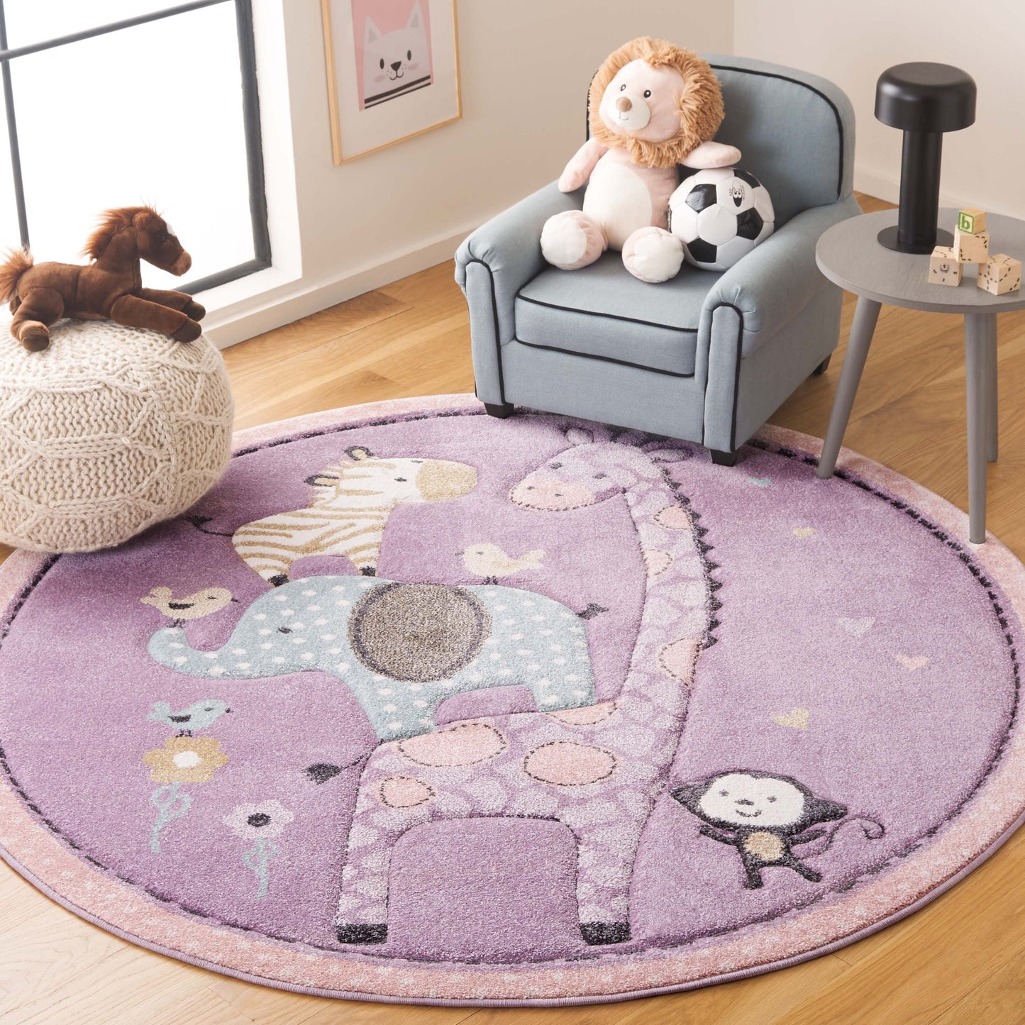 Tapis animalier SAFAVIEH Carousel Kids Miharu