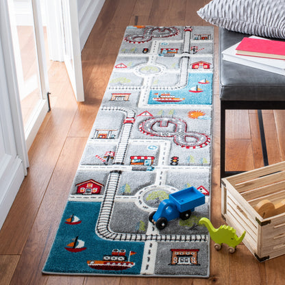 Tapis de route de quartier SAFAVIEH Carousel Kids Riemy