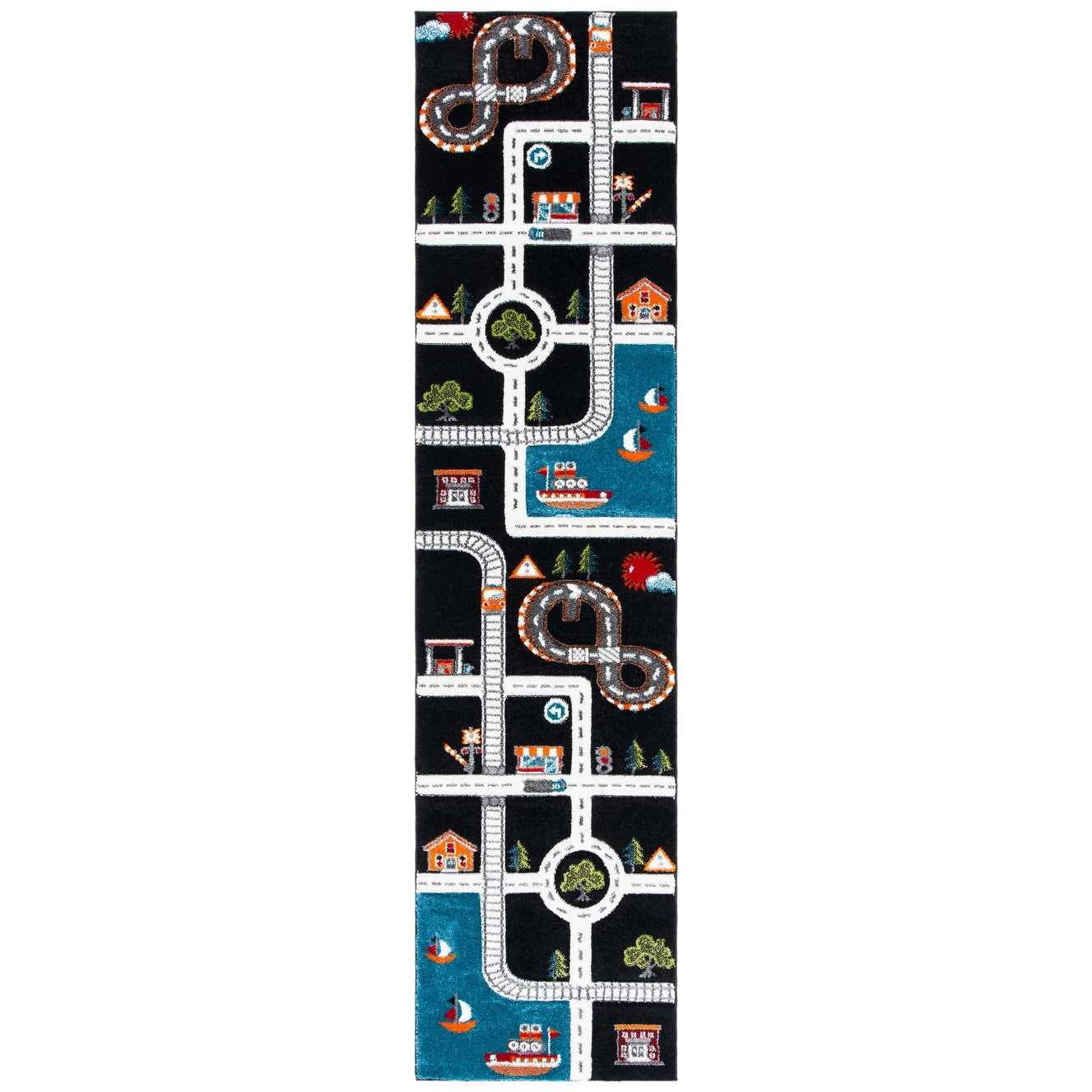 Tapis de route de quartier SAFAVIEH Carousel Kids Riemy