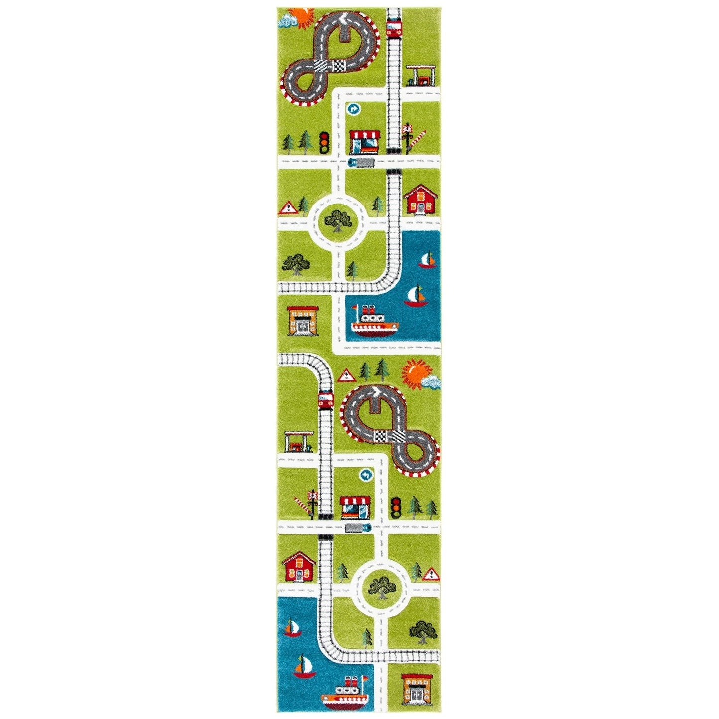 Tapis de route de quartier SAFAVIEH Carousel Kids Riemy