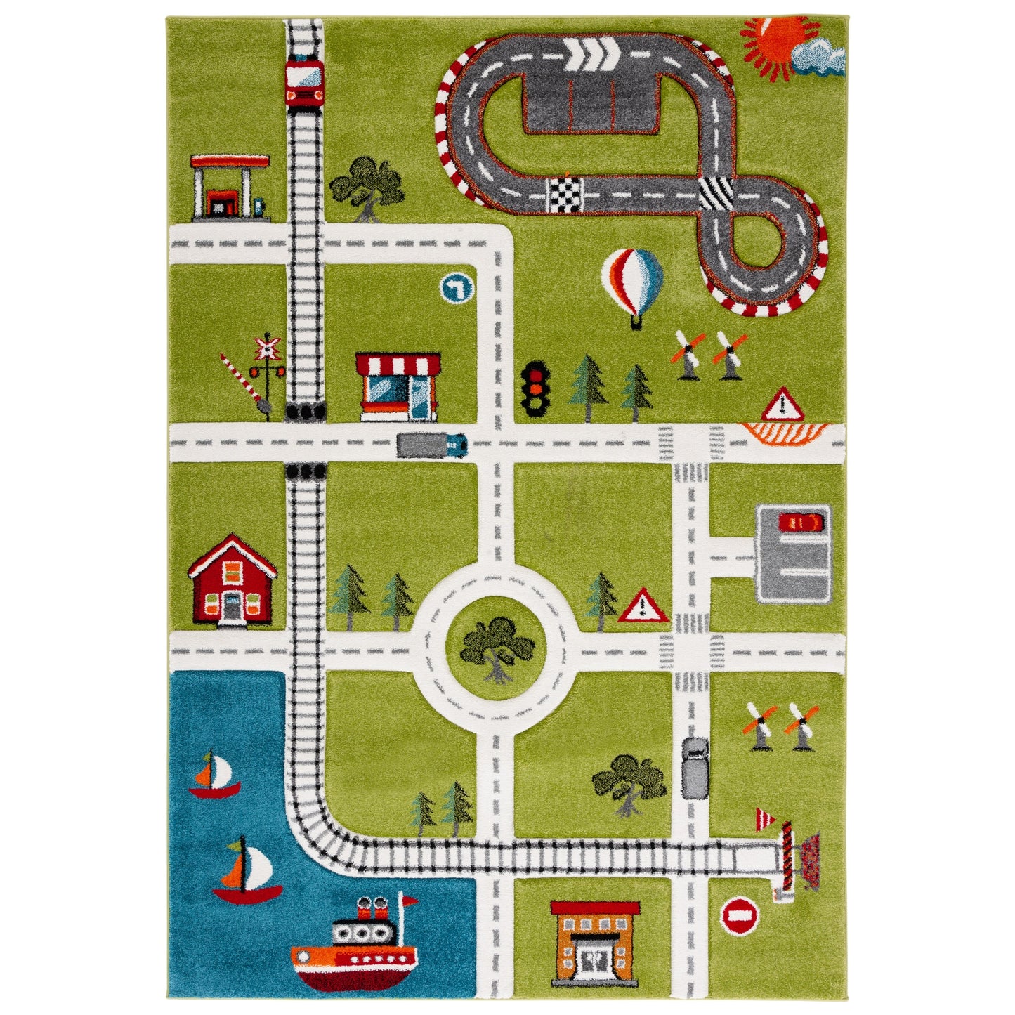 Tapis de route de quartier SAFAVIEH Carousel Kids Riemy