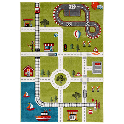 Tapis de route de quartier SAFAVIEH Carousel Kids Riemy