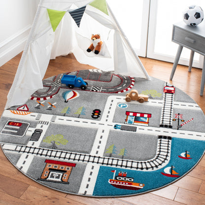 Tapis de route de quartier SAFAVIEH Carousel Kids Riemy