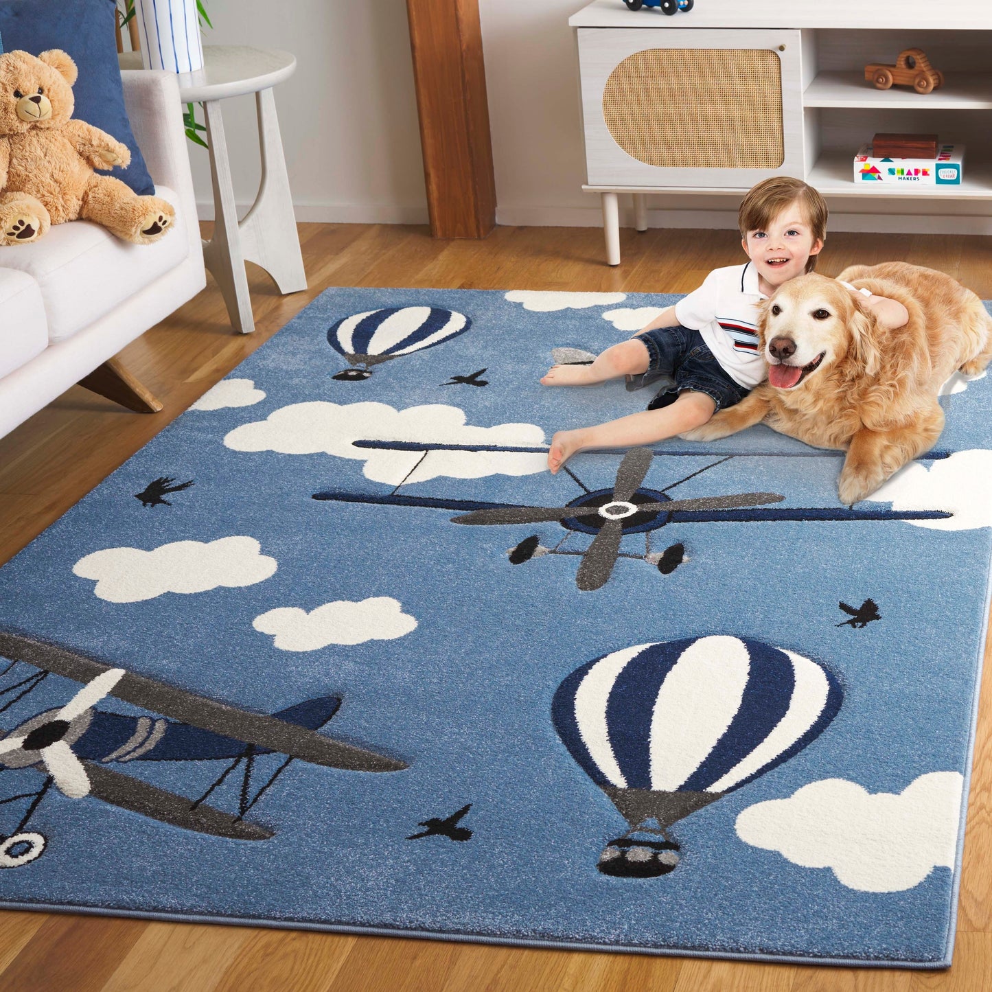 SAFAVIEH Tapis d'avion Carousel Kids Rudolfina