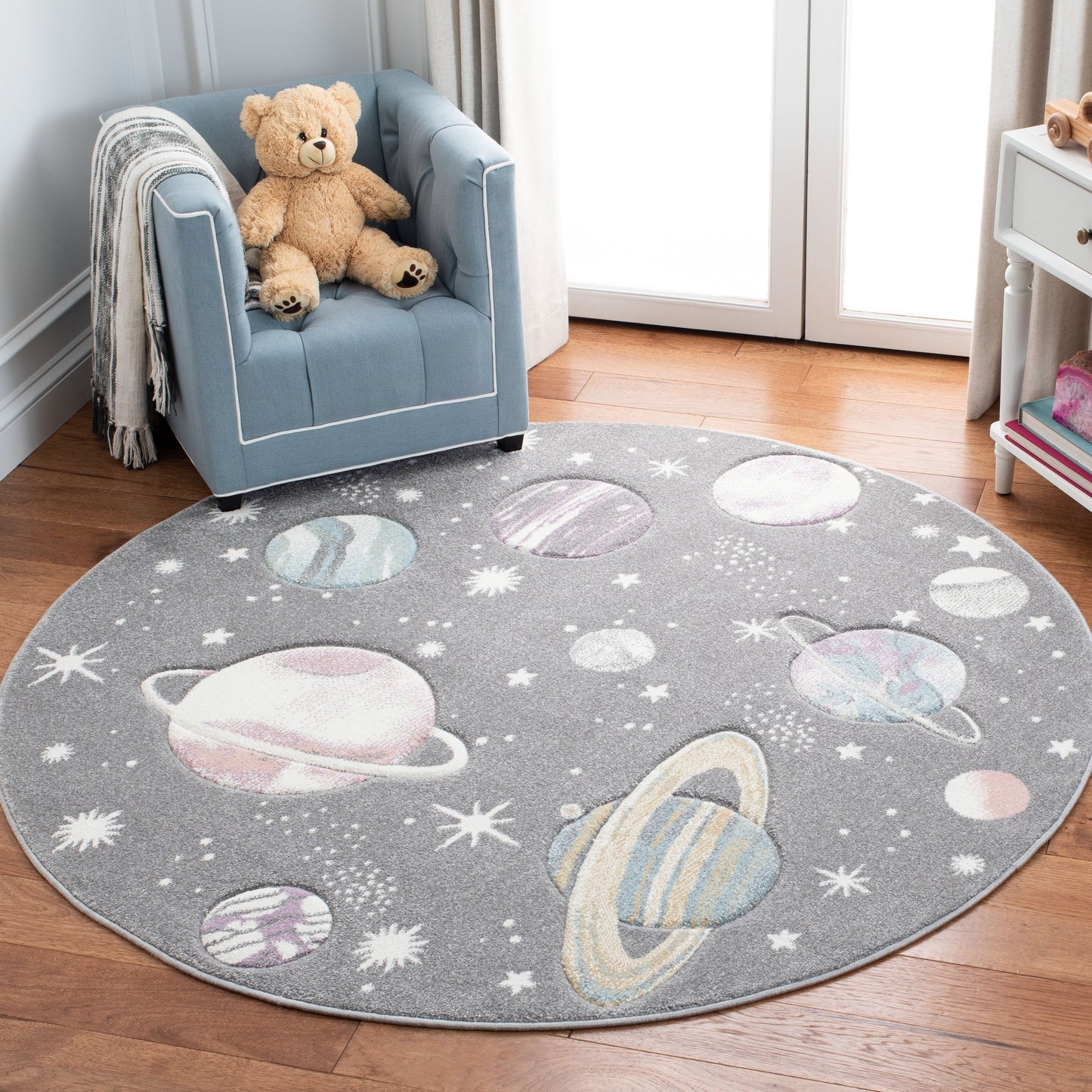 Tapis SAFAVIEH Carousel Kids Shaimaa Système Solaire