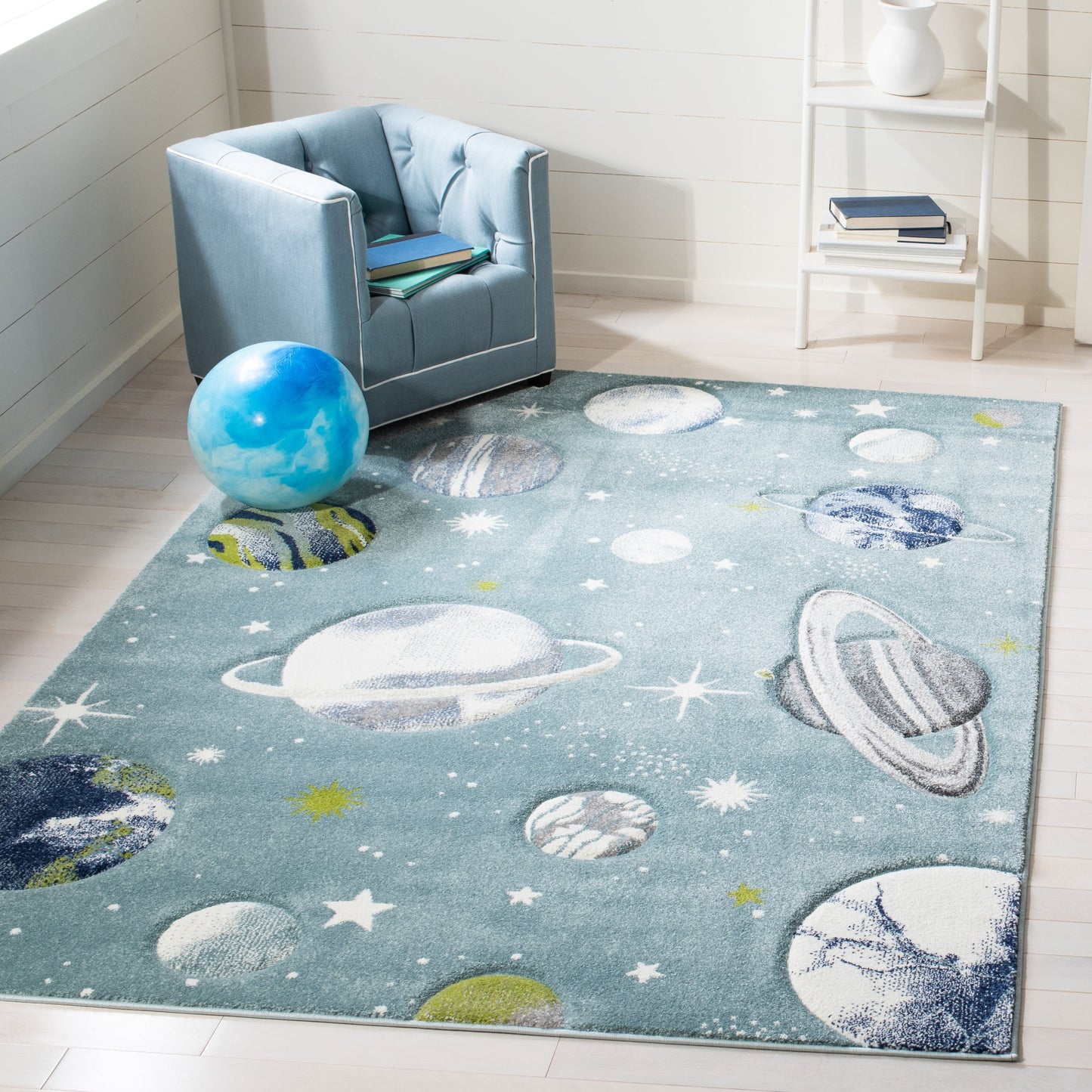 Tapis SAFAVIEH Carousel Kids Shaimaa Système Solaire