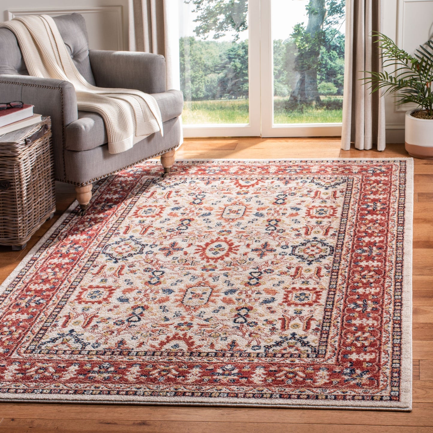 Tapis oriental bohème vintage SAFAVIEH Charleston Svantje