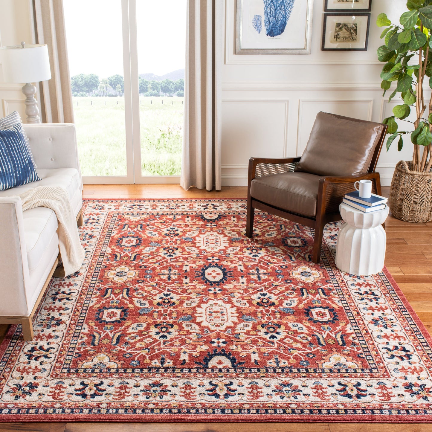 Tapis oriental bohème vintage SAFAVIEH Charleston Svantje