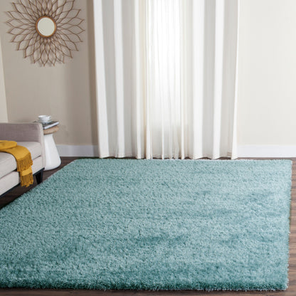 Tapis SAFAVIEH Charlotte Shag Truc Solid 2 pouces d'épaisseur