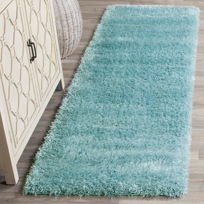 Tapis SAFAVIEH Charlotte Shag Truc Solid 2 pouces d'épaisseur