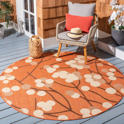 Tapis de jardin imperméable pour intérieur/extérieur SAFAVIEH Courtyard Delois