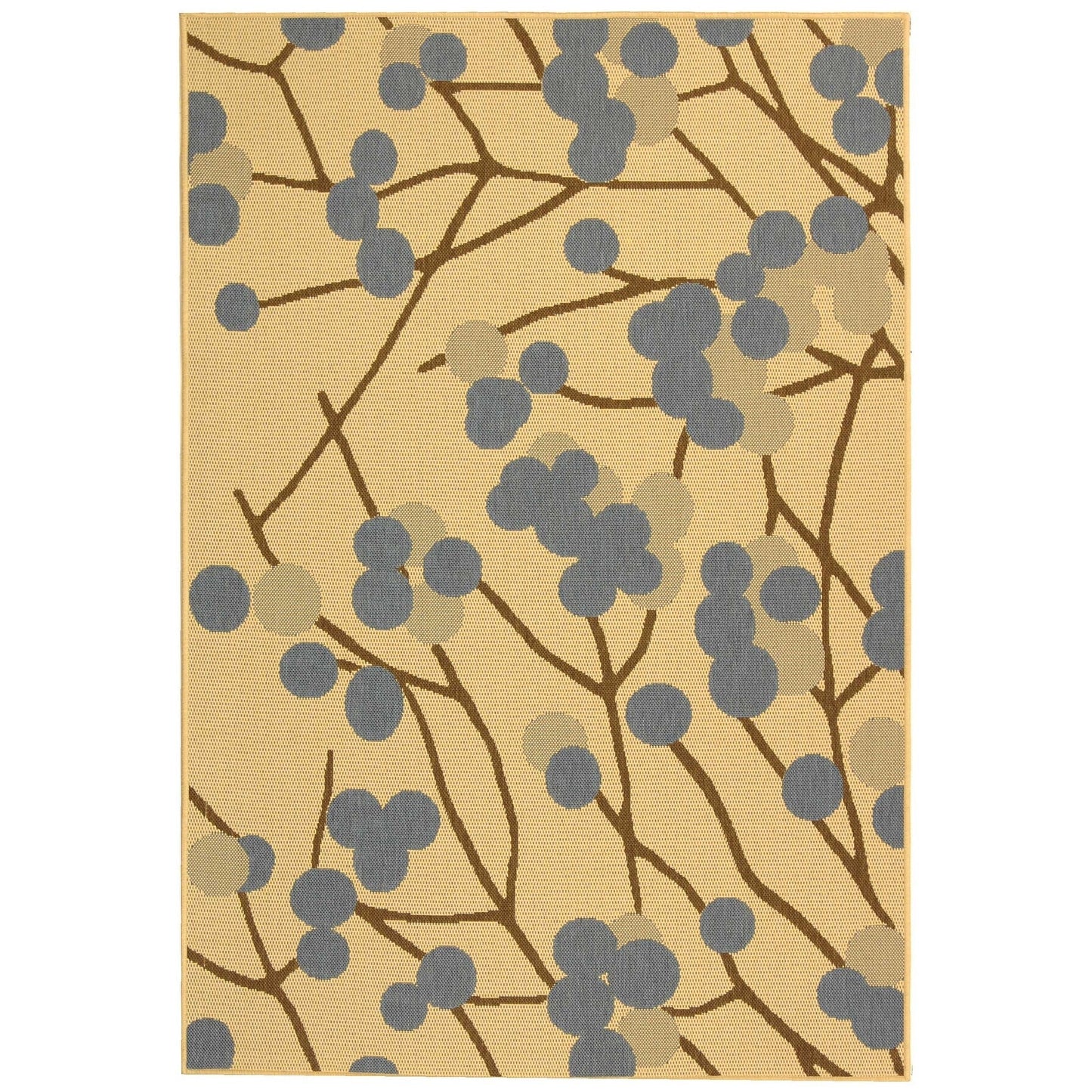 Tapis de jardin imperméable pour intérieur/extérieur SAFAVIEH Courtyard Delois